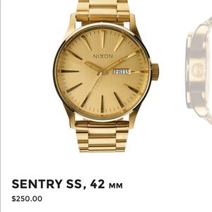 Men’s Nixon All Gold Watch!